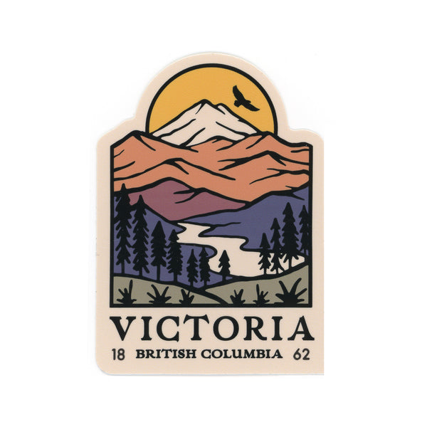 STICKER VICTORIA MOUNTAIN EAGLE