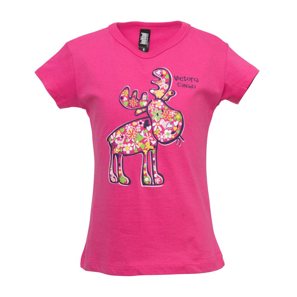 CHILDRENS PINK MOOSE