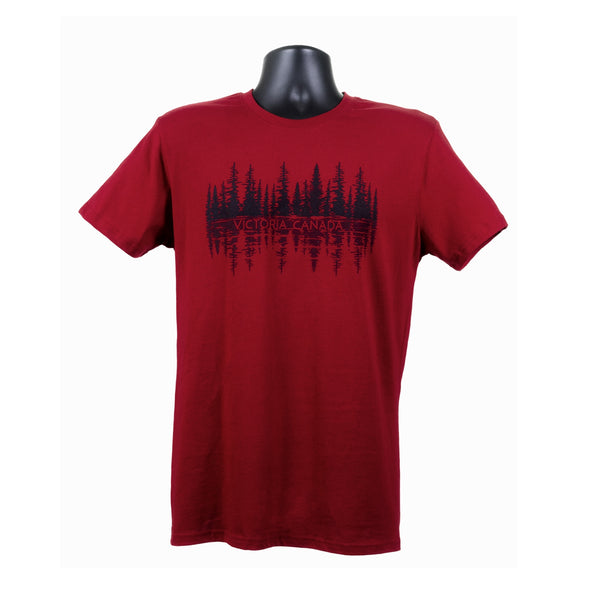 MENS VICTORIA CANADA RED T SHIRT