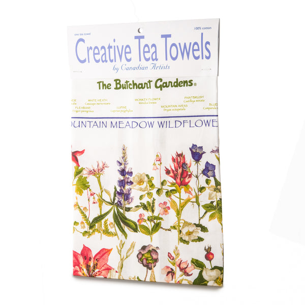 TEA TOWEL WILDFLOWERS