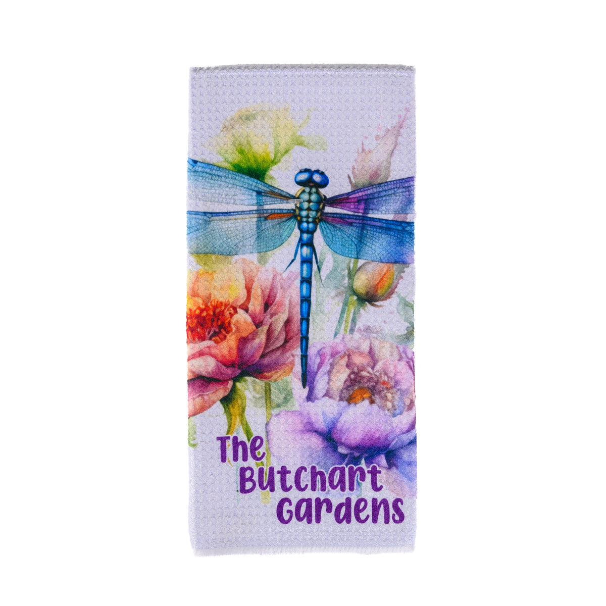 TEA TOWEL MEADOW BG
