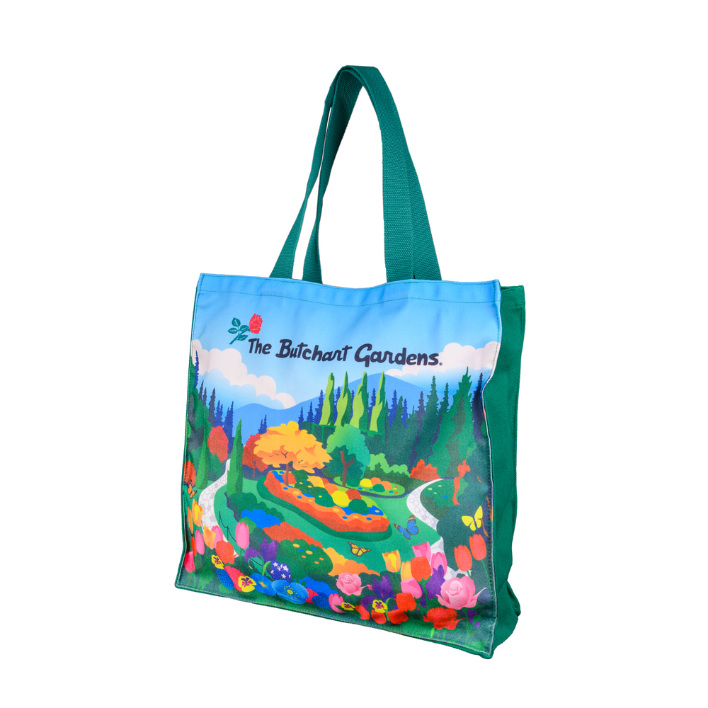 TOTE BAG SUNKEN GARDEN VIBRANT