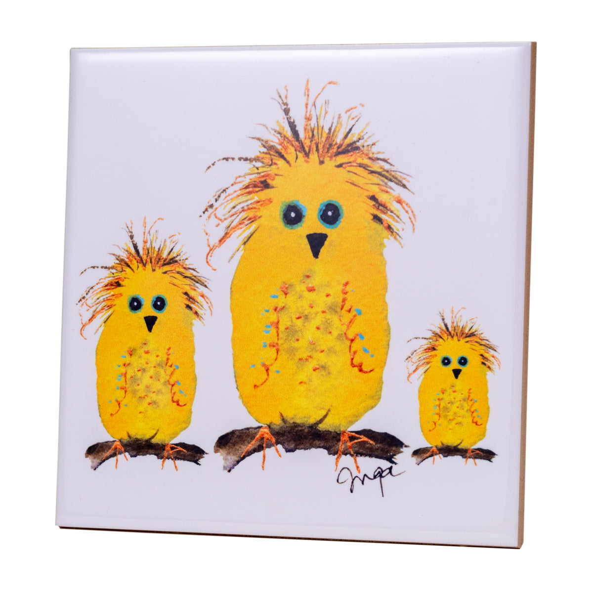 TRIVET AKUA YELLOW FAMILY