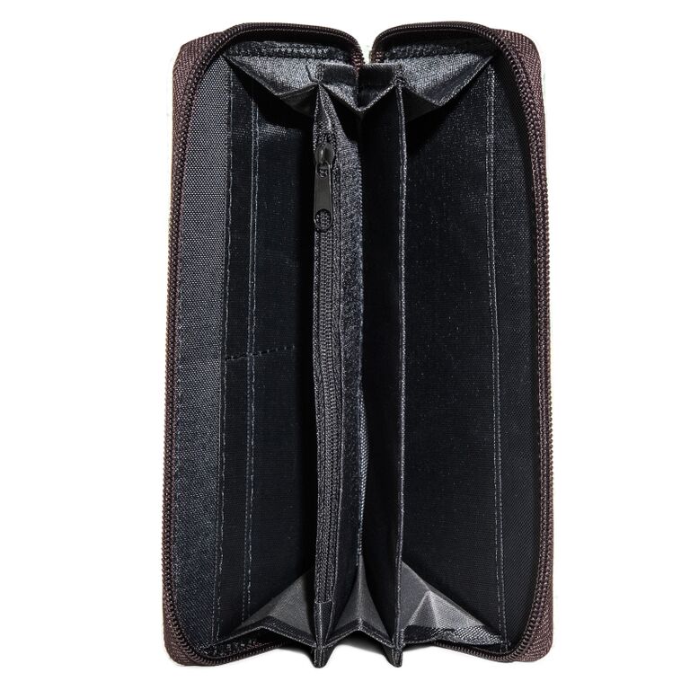 SIGNATURE SERIES WALLET WRISTLET BLUE POPPY