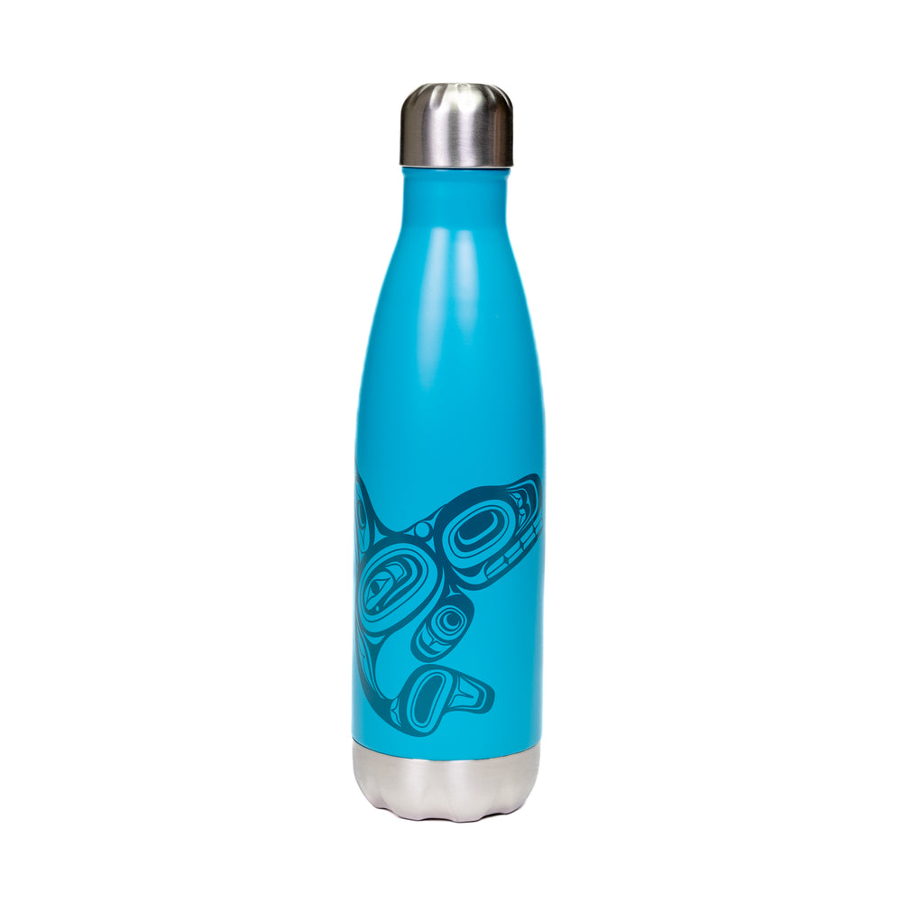 WATER BOTTLE WHALE TURQUOISE