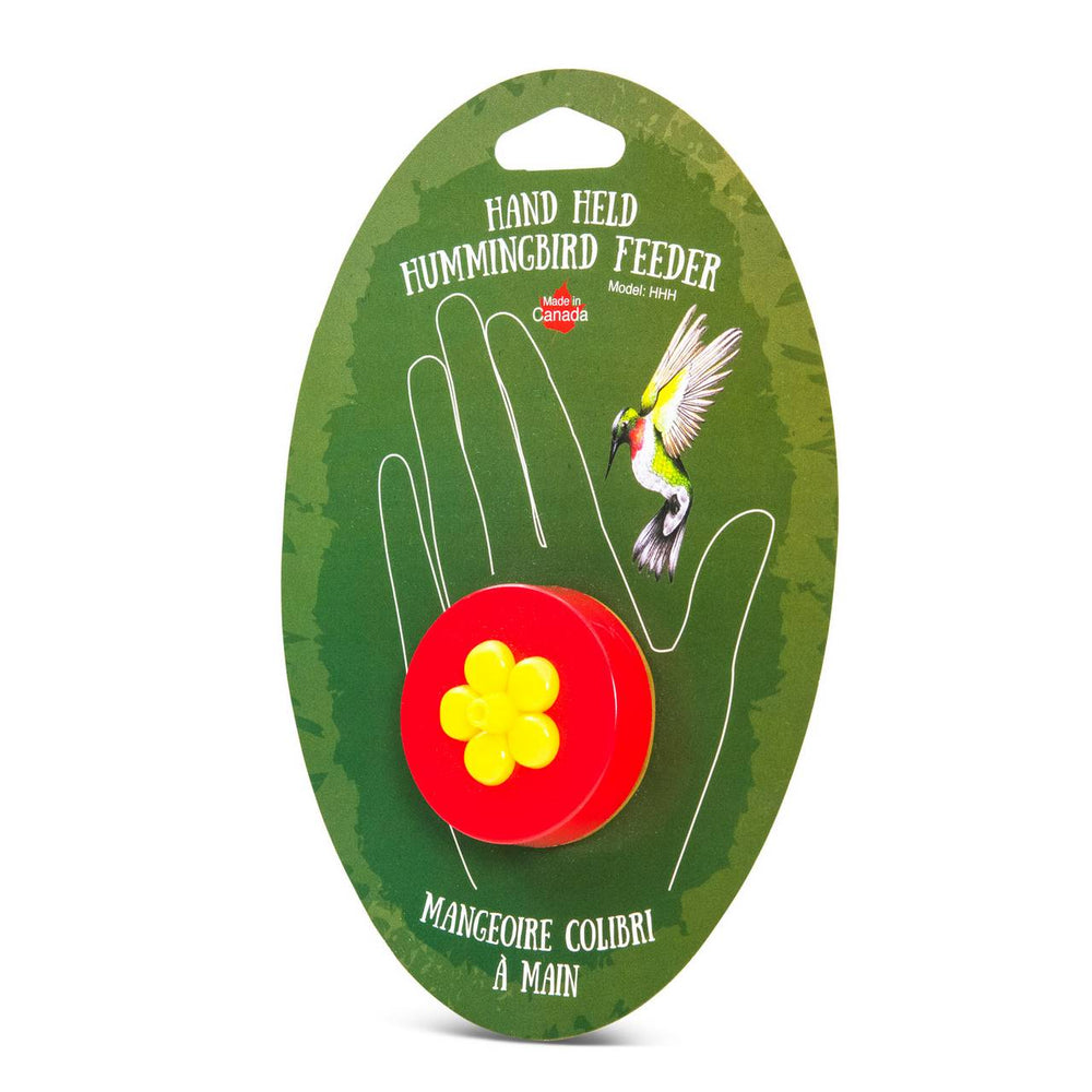 HAND HUMMINGBIRD FEEDER