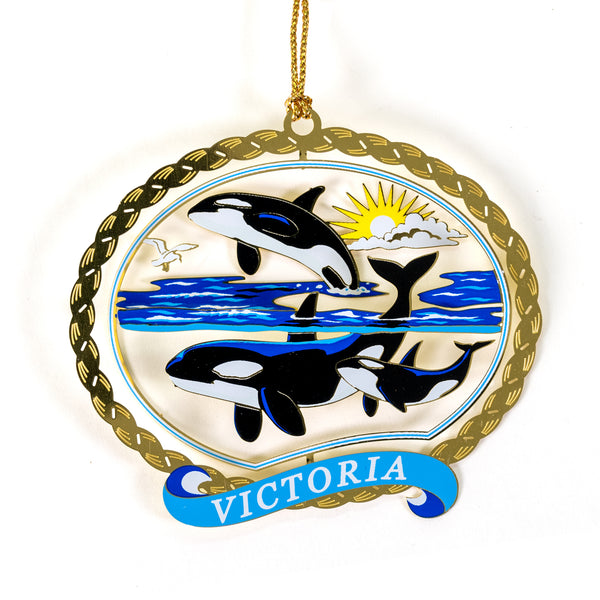 ORNAMENT VICTORIA ORCAS