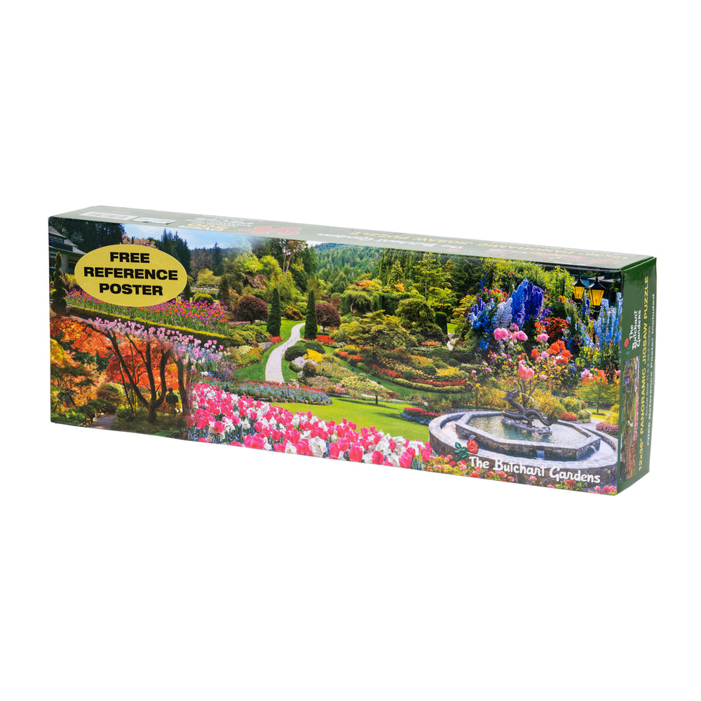BUTCHART GARDENS PUZZLE COLLAGE