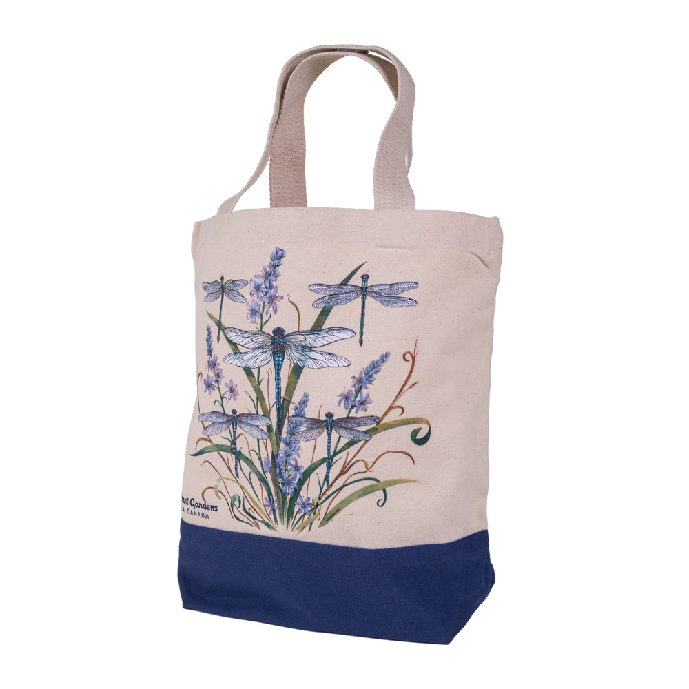 DRAGONFLY LACE CANVAS TOTE